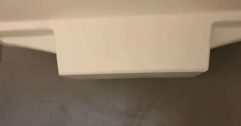 Solid-S Trend solid surface wastafel 140x50x10cm mat wit - 2 wasbakken 1208911252