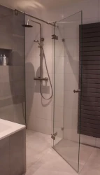 Flavio Acier douchedeur RVS 100x200cm profielloos 1208912792