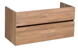 Stern Wood massief eiken wastafelonderkast 100x46cm 1208913442