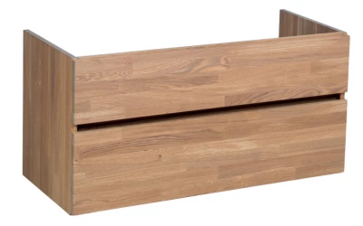 Stern Wood massief eiken wastafelonderkast 100x46cm 1208913442