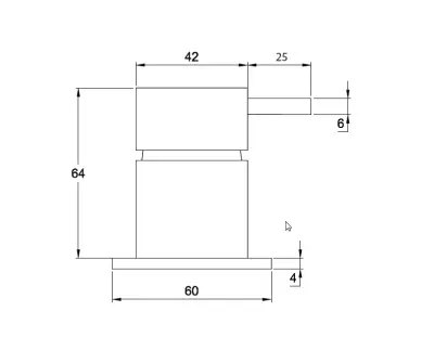 Waterevolution Flow inbouw mengkraan rvs incl. inbouwdeel T11842IE