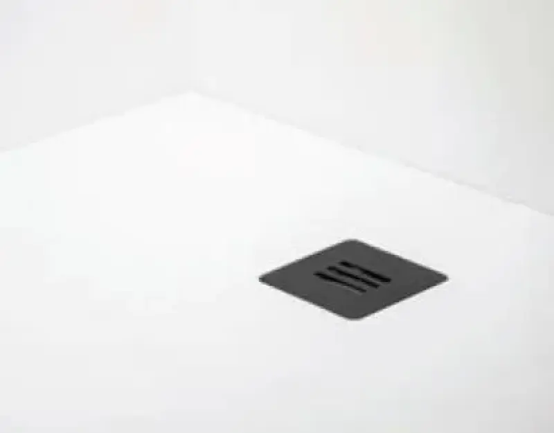 Riho douchevloer solid surface 100x120cm mat wit 1208920497