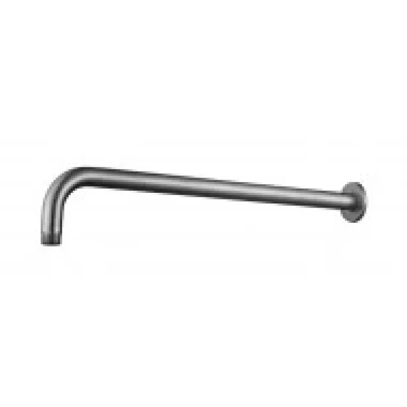 OUTLET Rubio Inox douchearm 400mm RVS rond in PVD kleur Gun Metal 1208920704 Laaste Product