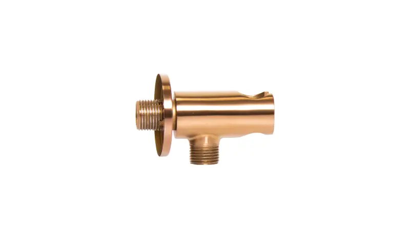 OUTLET Rubio Inox handdouche ophanghaak met watertoevoer volledig RVS kleur PVD Geborsteld Koper 1208920724 Laatste product