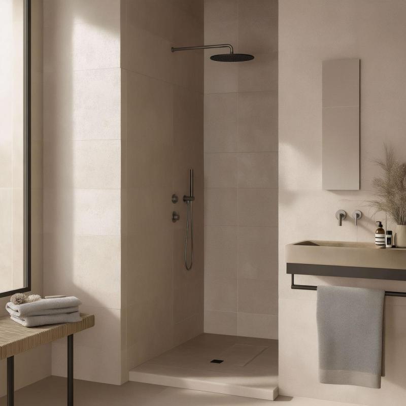 Waterevolution Flow inbouw douchethermostaat met 1 omstelkraan volledig RVS 1208920976