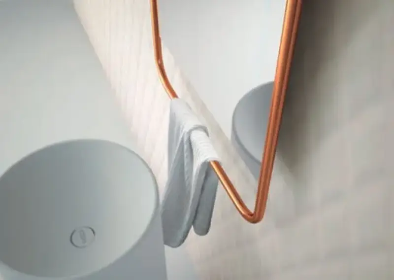 Aquadesign Alpha Spiegel plafondmontage 60x150x2cm wit