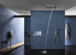 SB Square 316 Regendouche inbouw met waterval 50x50cm plafond douchekop volledig RVS 1208946659