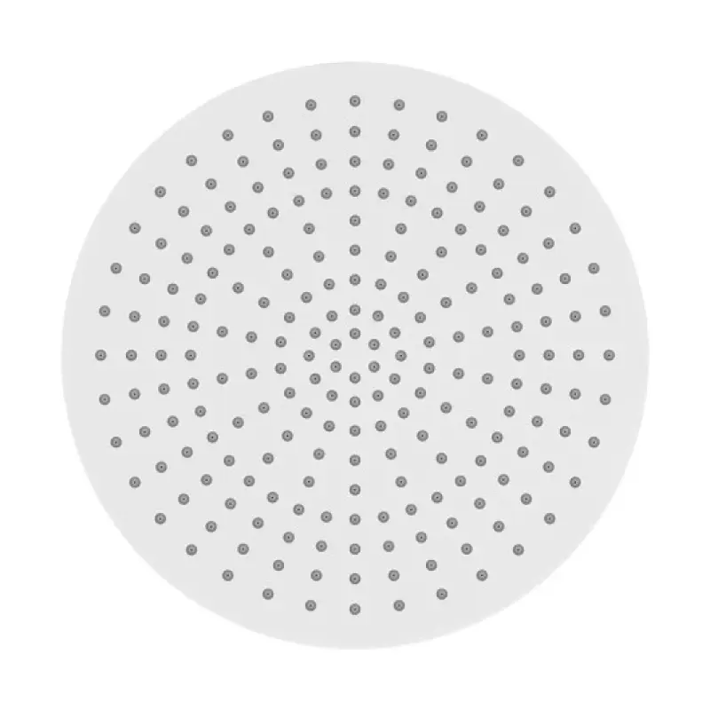 SB Rubinetterie Regendouche Eco Air waterbesparende hoofddouche 30 cm metaal mat wit 1208946746