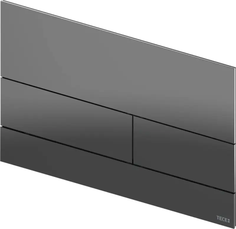TECE square II metaal WC-bedieningsplaat PVD Gun Metal BLINKEND 1208946845