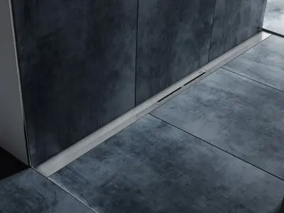 TECE drainprofile douchegoot profielset 100cm Gun Metal 1208947036
