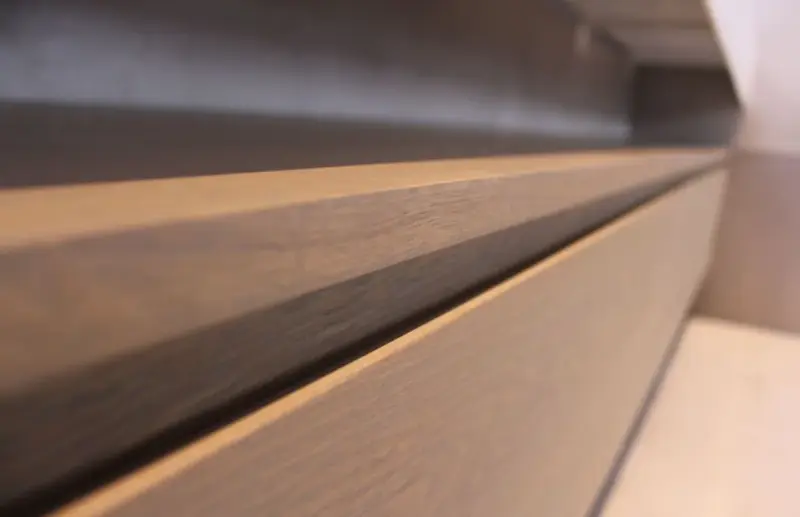 TopLine Utrecht massief eiken badmeubel 130x50x35cm met topblad kleur Mist - 1 lade 1208947140