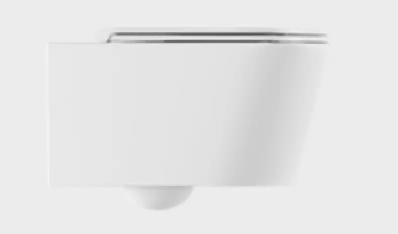 Flavio Cecena rimless wandtoilet glans wit incl. softclose zitting en quickrelease 1208947541