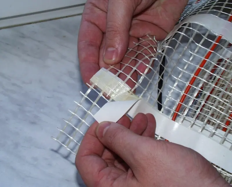 TopLine Heating Elektrische badkamer vloerverwarming 8 m2 - 1280W incl. digitale thermostaat