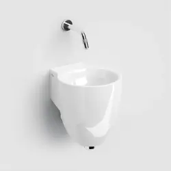 Clou Flush 6 fontein 27cm zonder kraangat wit keramiek