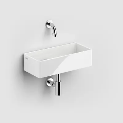 Clou New Flush 3.1 fontein zonder kranenbank wit keramiek