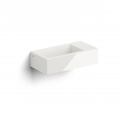Clou Flush 3 fontein 36cm met voorbewerkt kraangat rechts mineral marmer