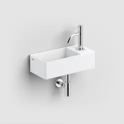 Clou New Flush 3 met voorbewerkt kraangat aluite rechts