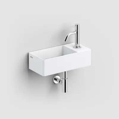 Clou New Flush 3 met voorbewerkt kraangat aluite rechts