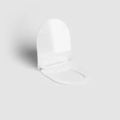 Clou Hammock dunne zitting met deksel soft-closing wit