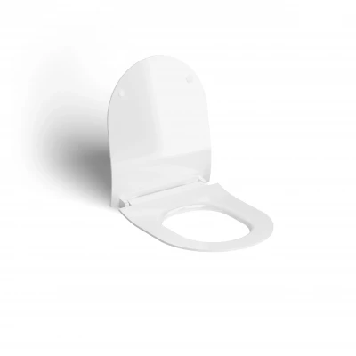 Clou Hammock dunne zitting met deksel soft-closing wit