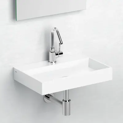 Clou Xo wastafelmengkraan type 7 chroom