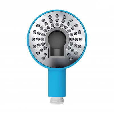 Clou Kaldur handdouche blauw soft-touch met 1/2" aansluiting
