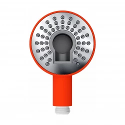 Clou Kaldur handdouche oranje soft-touch met 1/2" aansluiting