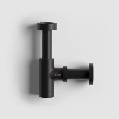 Clou Mini Suk fonteinsifon mat zwart speciaal voor fonteintjes