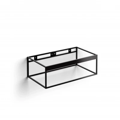 Clou Frame rvs kokerprofielkast 90 cm mat zwart poedercoat