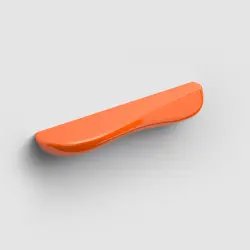 Clou Cliff planchet 36cm oranje keramiek