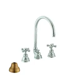 Cisal Arcana Ceramic Wastafelmengkraan 3-gats Brons AC00106027