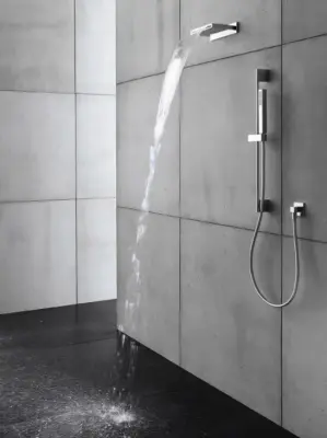 SB Square waterval uitloop mat zwart