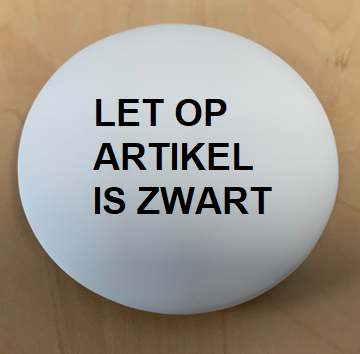 Solid-S solid surface kapje MAT ZWART ENKEL voor BADEN 1208953125