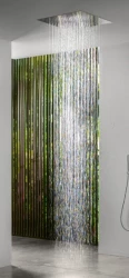 Rubio grote inbouw Regendouche plafonddouchekop 50x50cm mat zwart 1208953324