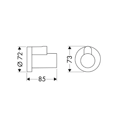 OUTLET Hansgrohe Flowstar onderdelen sanitaire kranen 13950000