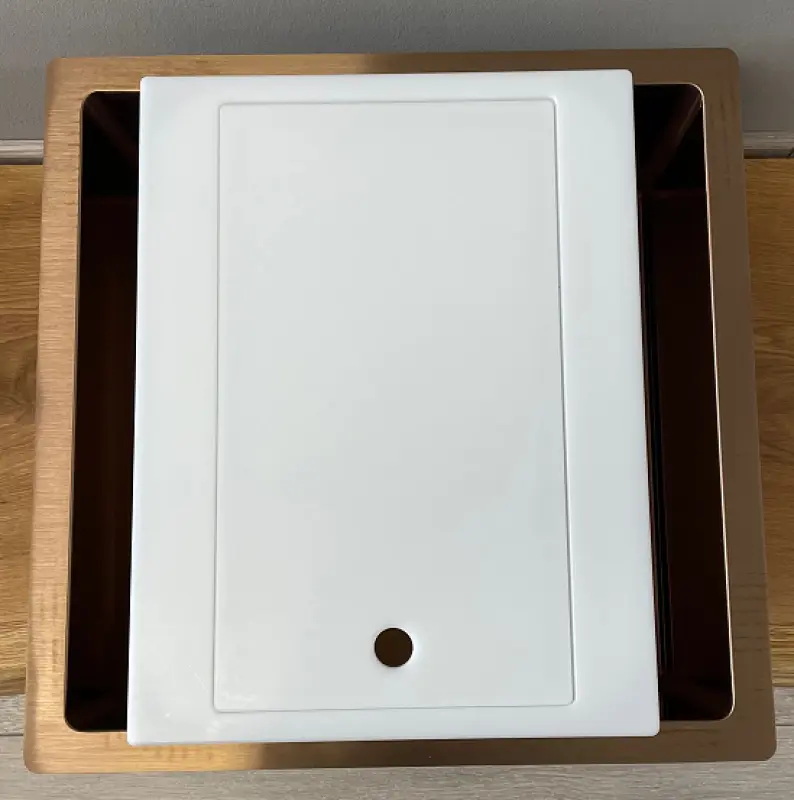 Foster kunststof snijplank 31,5x42cm voor in een spoelbak met lengte 40cm 1208953716