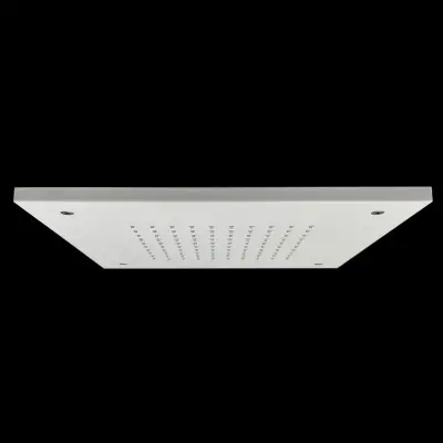 SB Rubinetterie mat wit corian solid surface inbouw vierkante regendouche plafonddouchekop 40cm 1208954083