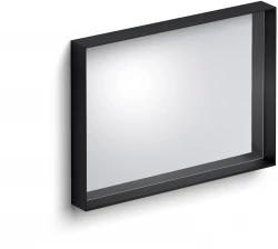 Clou Look at Me spiegel 70cm met omlijsting mat zwart