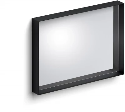 Clou Look at Me spiegel 70cm met omlijsting mat zwart