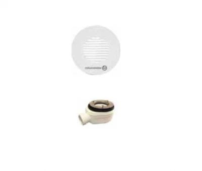 Waterevolution douchebaksifon chroom BDF1D9001