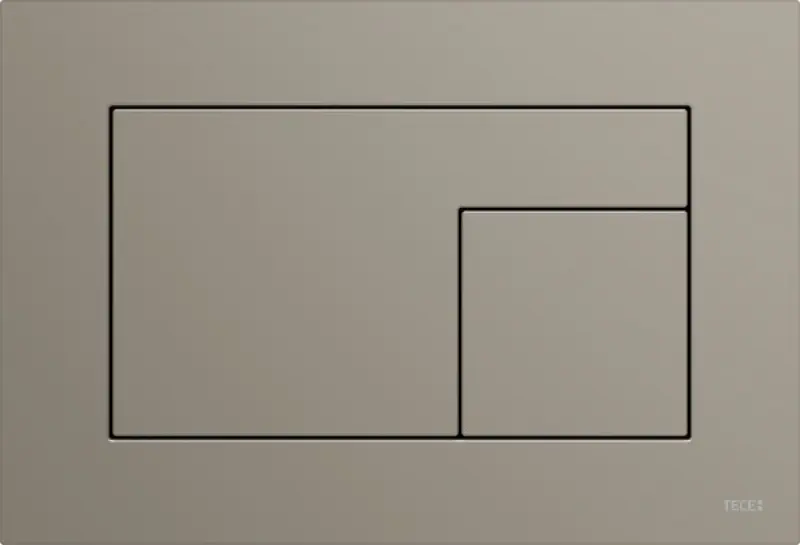 TECE Velvet Fenix WC-bedieningsplaat grijs bruin taupe 1208954458