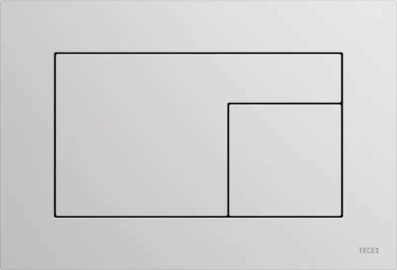 TECE Velvet Fenix WC-bedieningsplaat licht grijs 1208954461