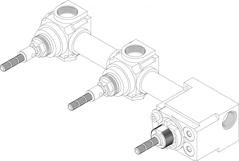 Waterevolution Cruz inbouw doucheset mat zwart