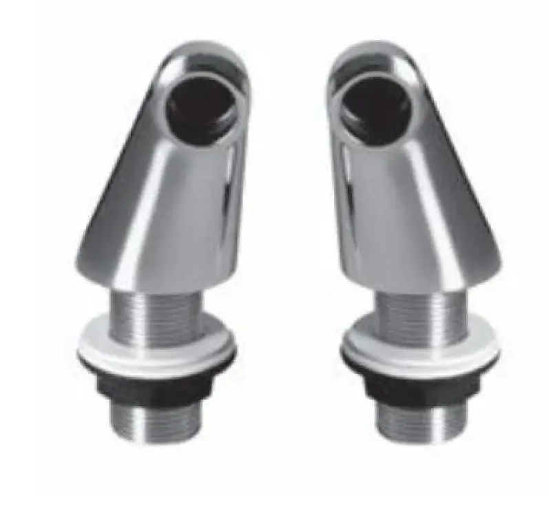 PB badkraanpoten voor op de badrand of tegelrand  nostalgisch brons 1208954989