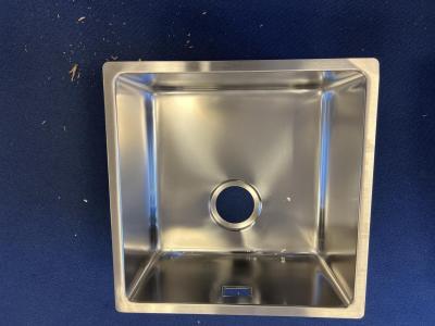OUTLET Schade bak! Reginox Houston RVS spoelbak 40x40 onderbouw