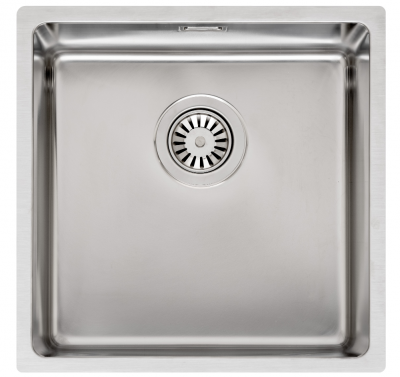 OUTLET Schade bak! Reginox Houston RVS spoelbak 40x40 onderbouw