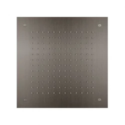 SB Square 316 Regendouche inbouw 38x38cm PVD gun metal 1208955329