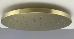 SB Round 316 Regendouche hoofddouche 30cm PVD goud 1208955345