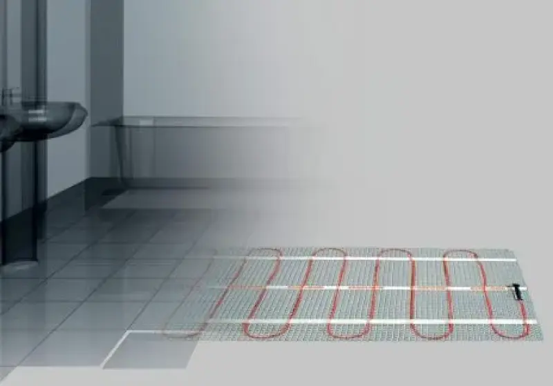 TopLine Heating Elektrische badkamer vloerverwarming 15 m2 - 2400W incl. digitale thermostaat