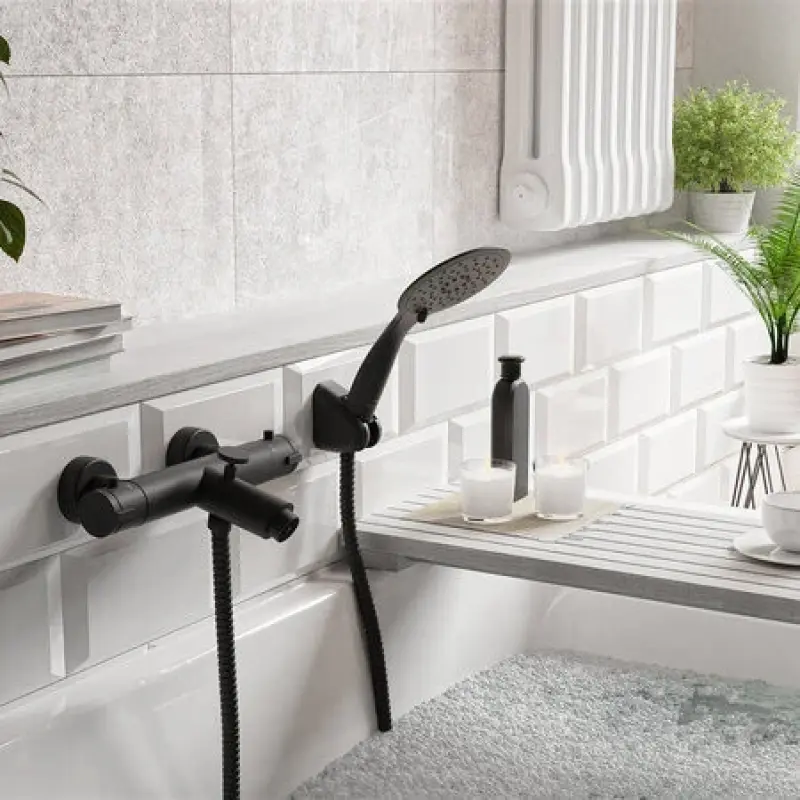 Aquadesign Nancy badkraan thermostaat chroom